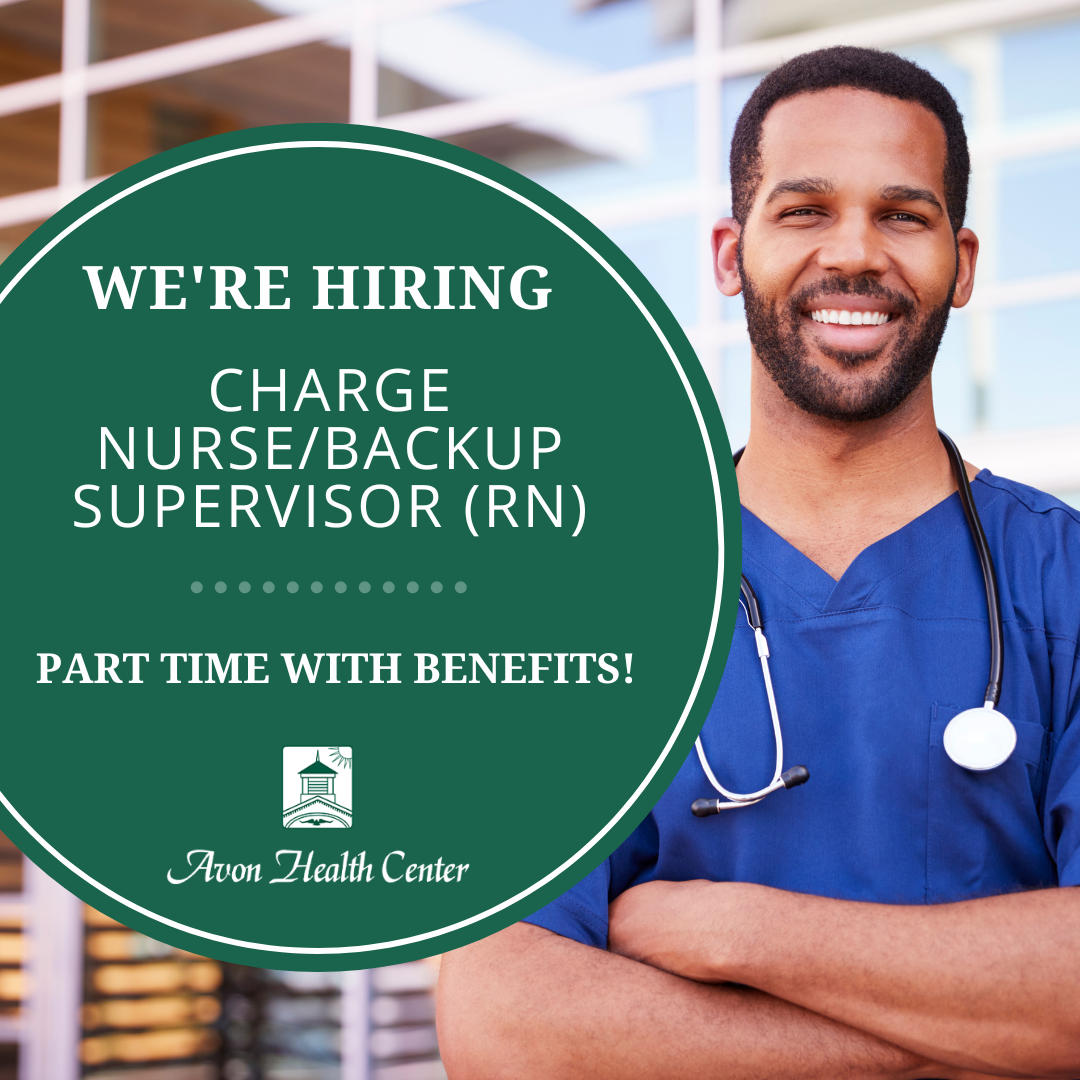 Backup RN Supervisor Job | Skilled Nursing Careers | Avon Health 
